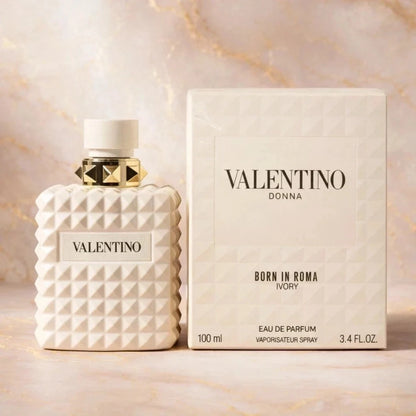 Valentino Donna Born In Roma Ivory Eau de Parfum 3.4 fl oz / 100ml for Women | New & Authentic