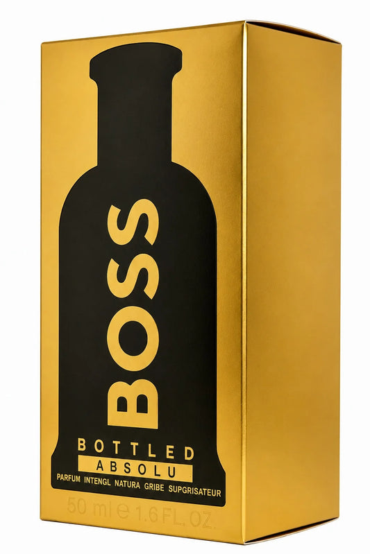 Hugo Boss Bottled Absolu Parfum for Men 50ml / 1.6 fl. oz – Luxury Intense Woody Fragrance Spray