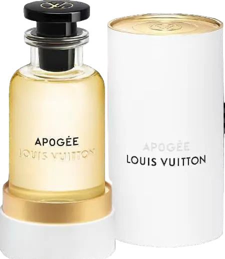 Louis Vuitton Apogée Eau de Parfum bottle and box