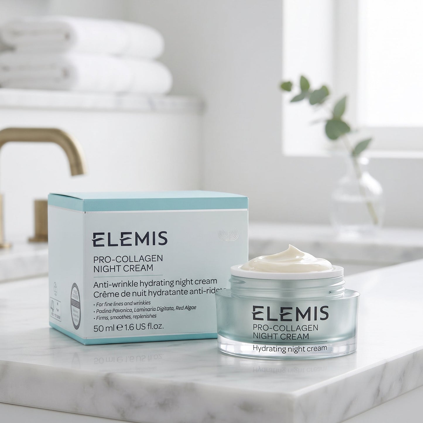 ELEMIS Pro-Collagen Night Cream 1.6 fl oz / 50ml Brand New