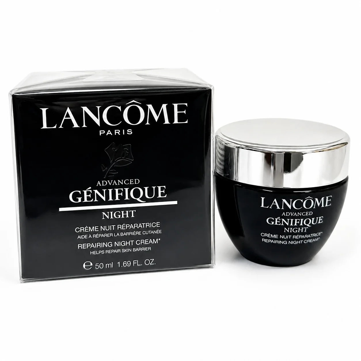 Lancôme Advanced Génifique Night Repairing Cream 50ml / 1.69oz Youth Activating Moisturizer NEW In Box