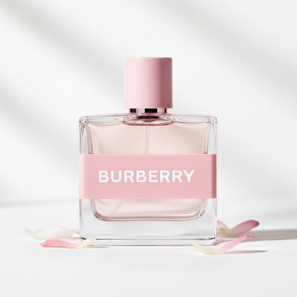 Burberry Her Eau de Parfum 100ml white bottle with pink stripe