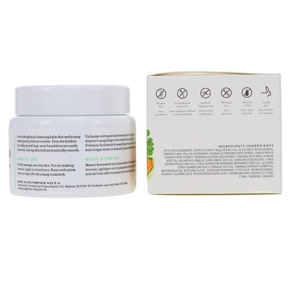 Makeup Removing Cleansing Balm for Deep Cleansing, Hydration & Soft Skin | Gentle Face Cleanser Skincare Formula (3.4 oz)